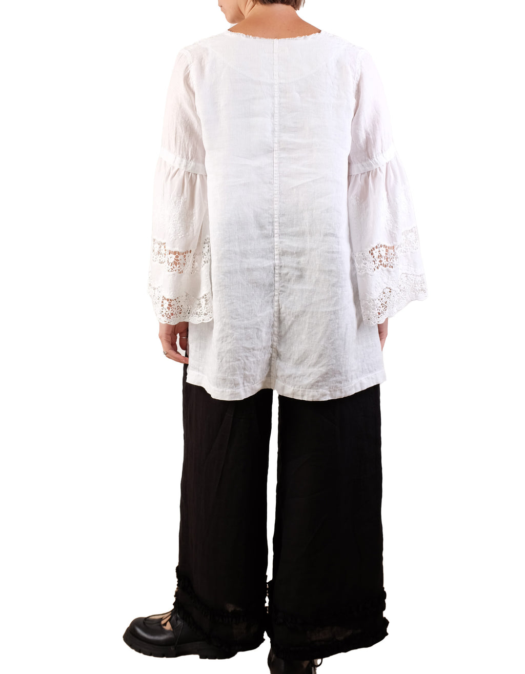 Bodil Pullover in White
