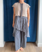 Paper Temples Yield Pullover in Tan/Charcoal