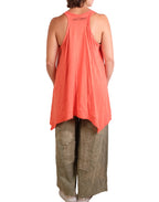 Jaded Gypsy Beyond The Moon Tank In Vintage Tangerine