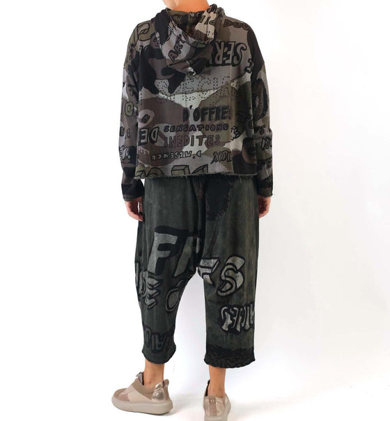 Rundholz Black Label Pants in Camp Print