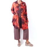 Cynthia Ashby Wesley Button Up Shirt Jacket