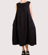 Alembika Sleeveless Black Dress