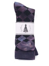 Cynthia Ashby Calf Dyed Socks