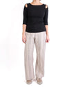 Cutloose Wide Leg Long Pant in Pearly