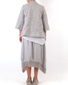 Alembika Light Grey Stripe Jacket