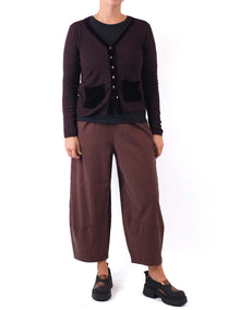  Cutloose Lantern Pant in Mahogany