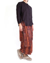 Loyko "Dune" Skirt/Pants in Orange Print