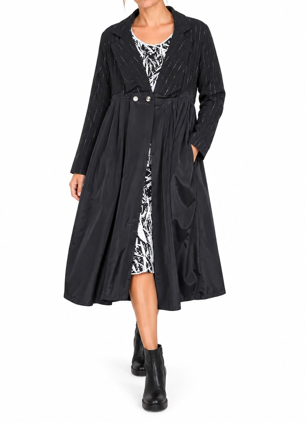 Baci Black Tuxedo Jacket