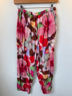 T2T Alembika Multicolor Silky Pants Medium