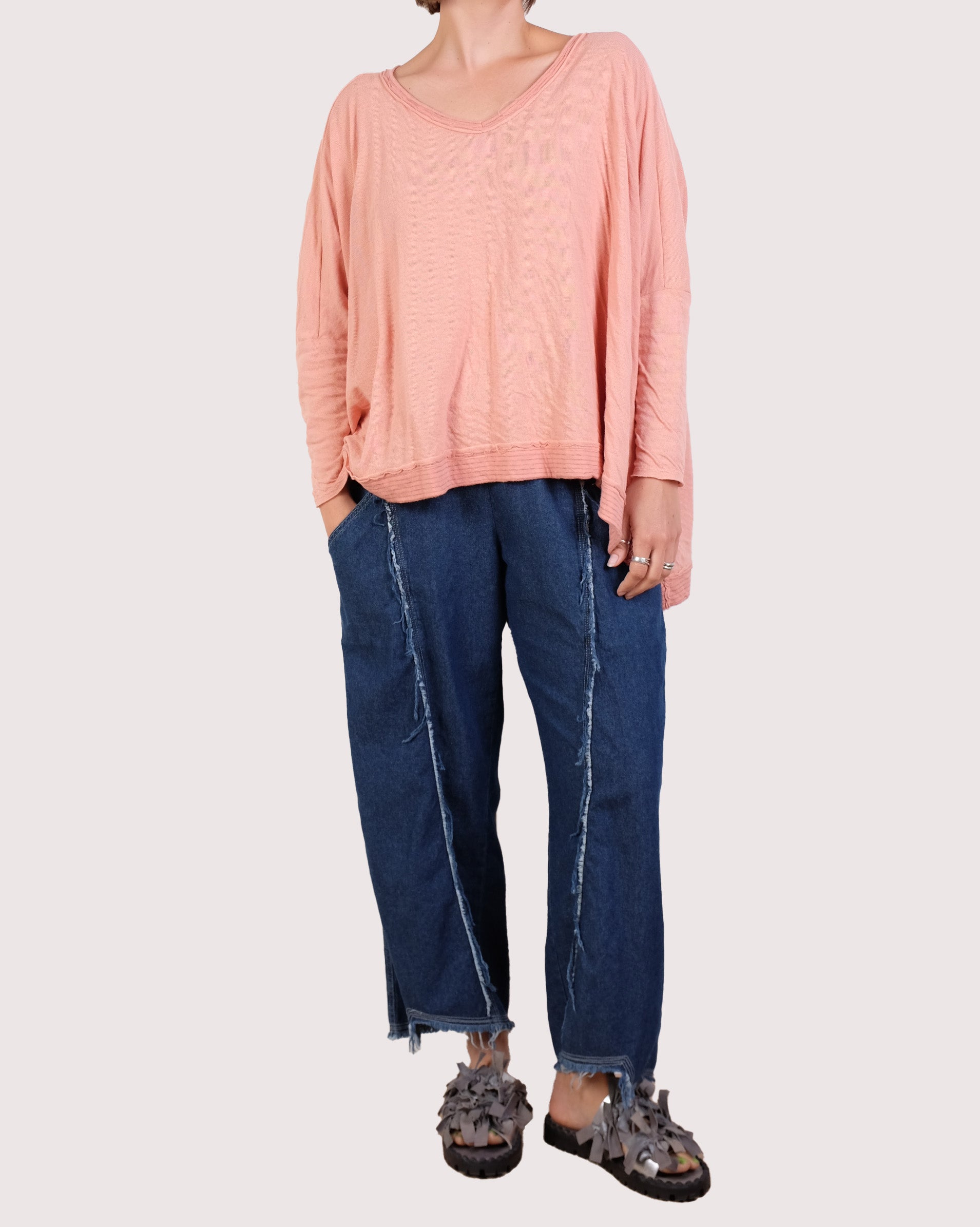 Cutloose One Size Deep V in Coral