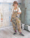 Magnolia Pearl Patchwork Love Overalls in Madras Tropical
