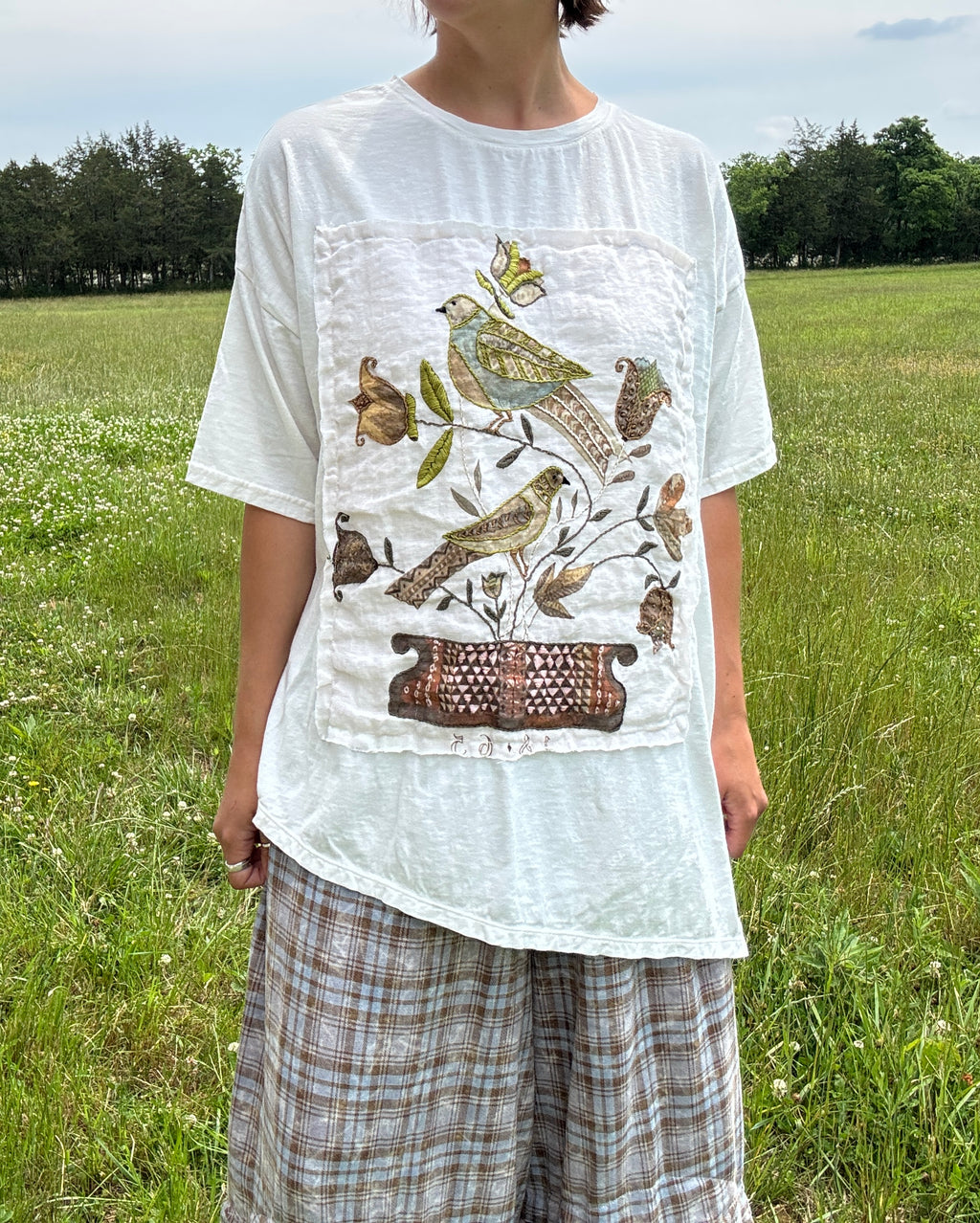 Krista Larson 1865 Tee in White