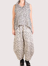 Dress To Kill White/Grey Puzzle Pant