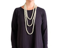 Nibbiani Honeydew Endless Rope Necklace