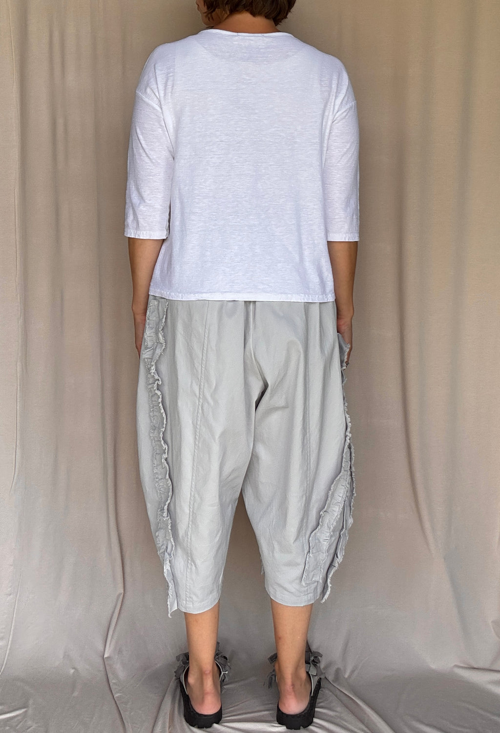 Moyuru Light Blue Cotton Twill Pants