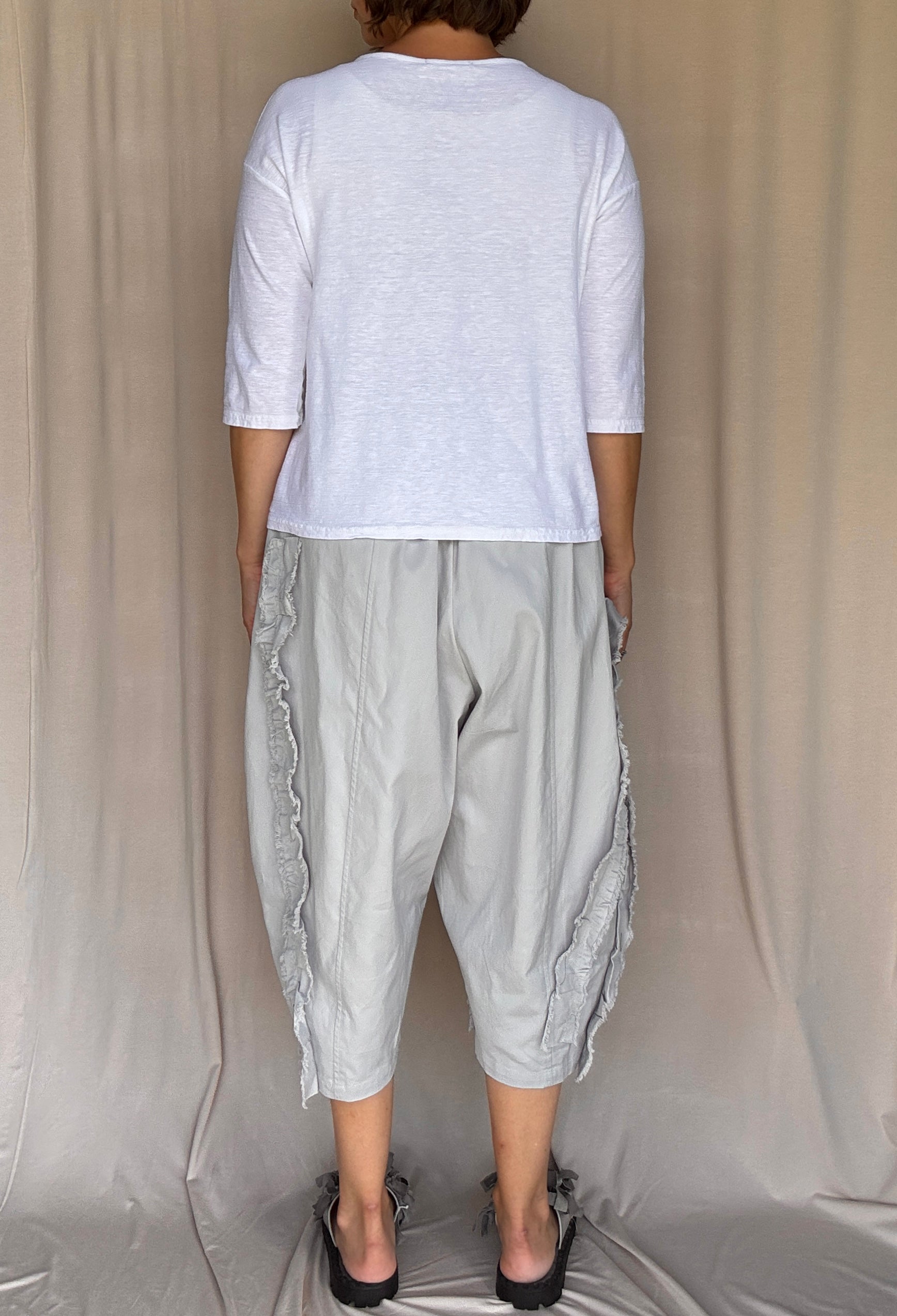 Moyuru Light Blue Cotton Twill Pants