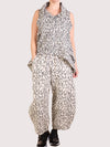 Dress To Kill White/Grey Puzzle Pant