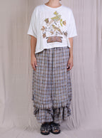 Krista Larson Crop 1865 Tee in Cream