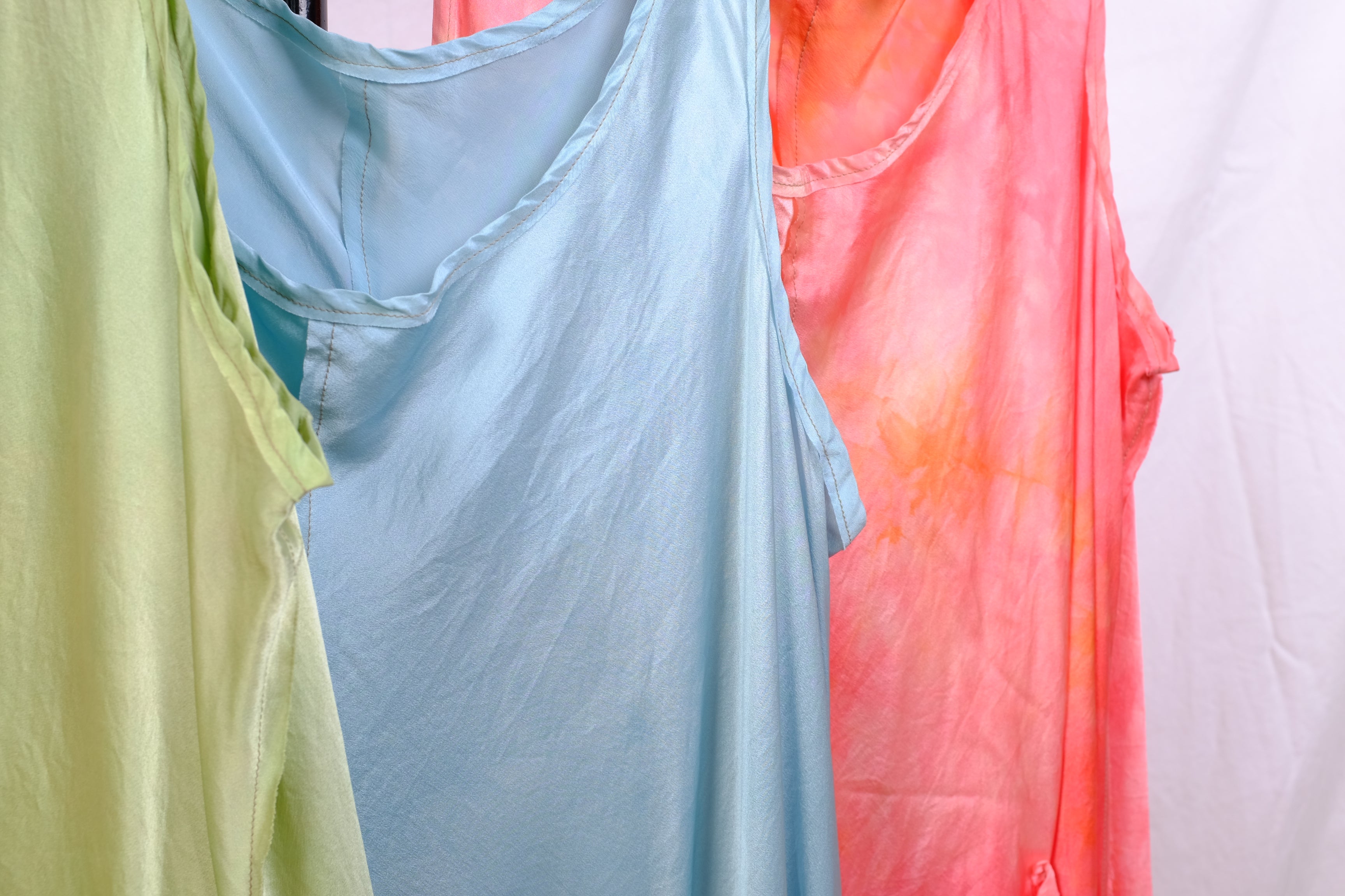 Robin Kaplan Charmeuse Asymmetric Tunic (Multiple Colors)