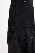 Serienumerica Dress With Knitted Top