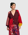 Alembika Knit Sweater in Ruby