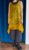 Robin Kaplan Trapeze Tunic with Silk Chiffon Border (two colors)