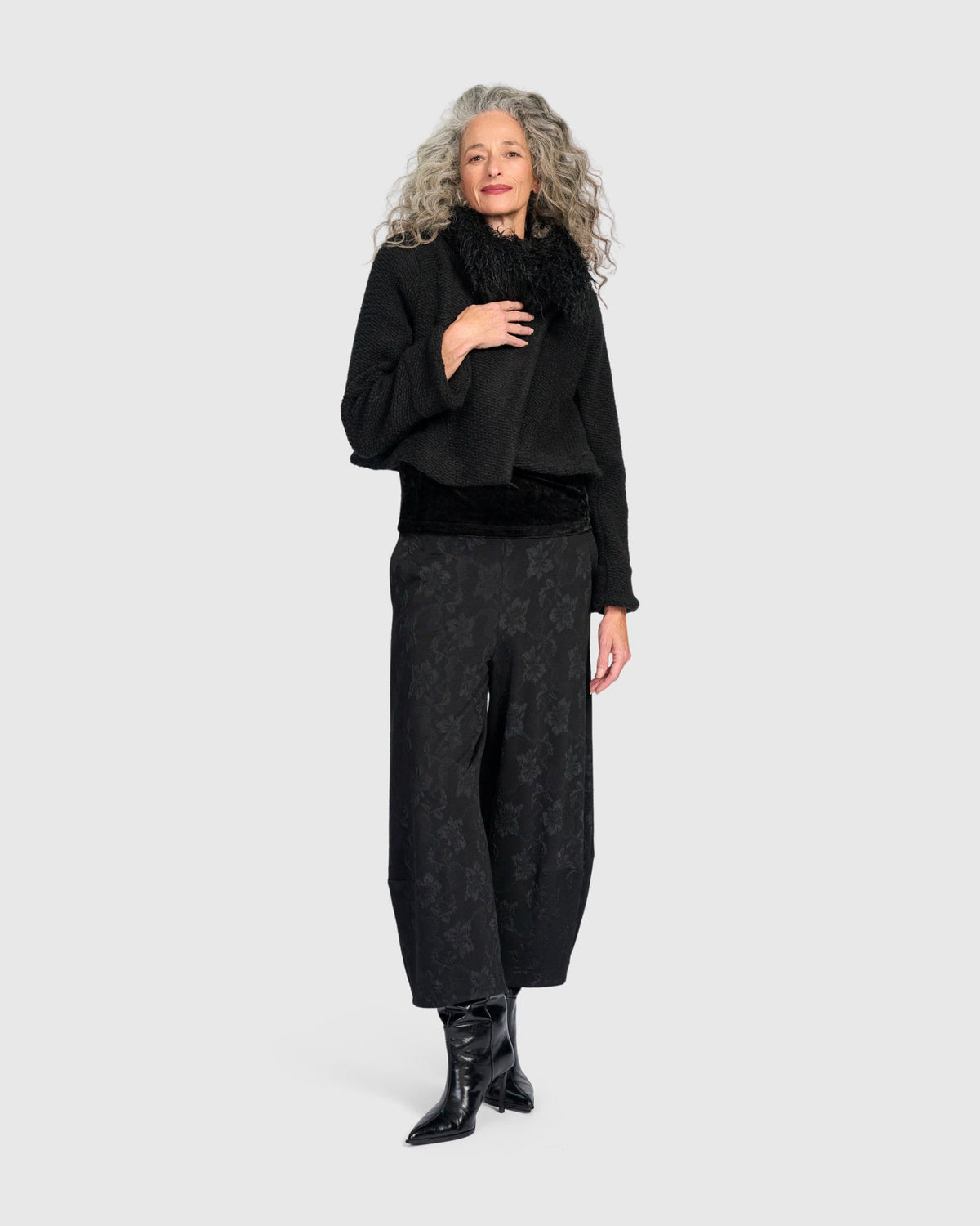 Alembika Jacquard Knit Pant