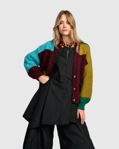 Alembika Knit Sweater in Wine