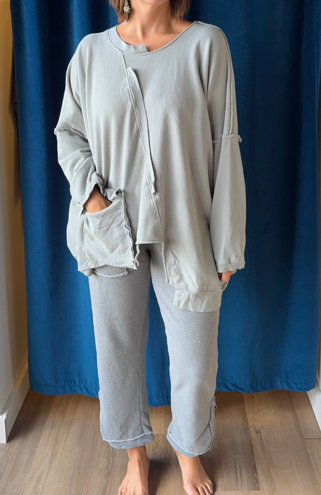 Bodil Diagonal Top (Two Color Options)