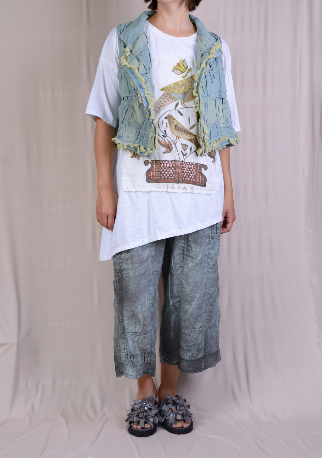 Krista Larson 1865 Tee in White