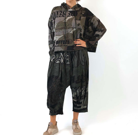 Rundholz Black Label Pants in Camp Print