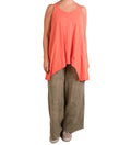 Jaded Gypsy Beyond The Moon Tank In Vintage Tangerine