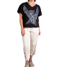 Cynthia Ashby Tracy with Graphic in Black