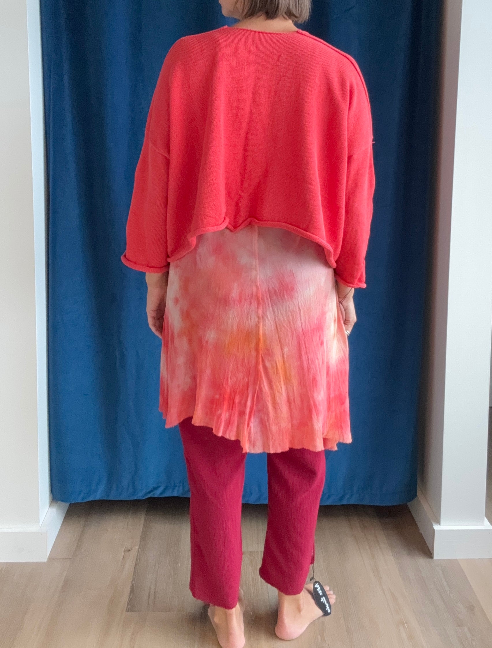 Paper Temples Nelson Cardy in Coral