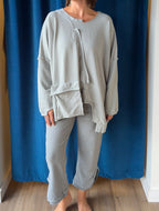 Bodil Diagonal Top (Two Color Options)