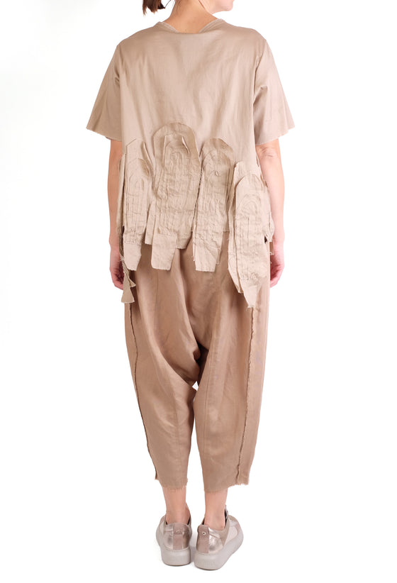 Loyko "Tulip" Shirt in Beige