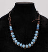 Debe Dohrer Russian Blue Bead Necklace