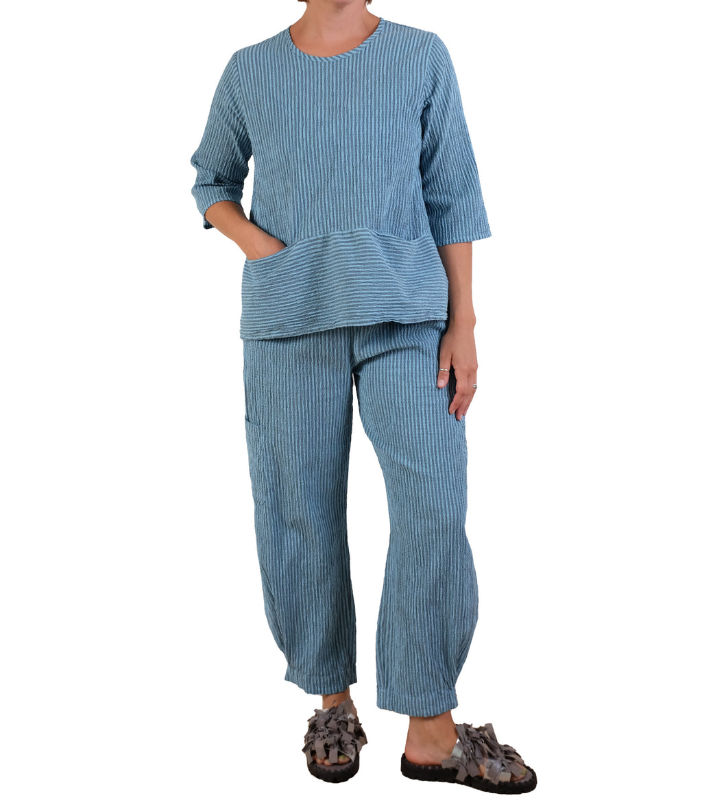 Cutloose Pocket Pullover in Bellflower