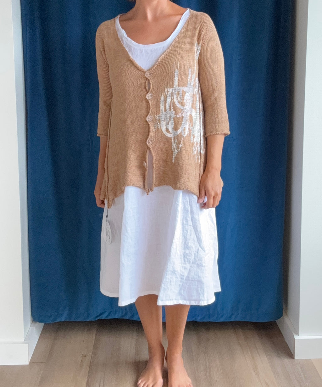 Paper Temples Park Cardy in Camel Chandelier
