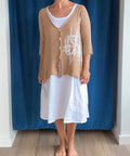 Paper Temples Park Cardy in Camel Chandelier