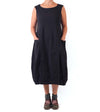 Rundholz Black Label Black Stripe Sleeveless Dress