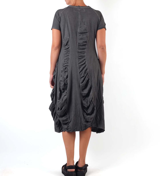 Rundholz DIP Dress in Charcoal Cloud