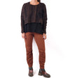 Paper Temples Astoria Sweater in Tigers Eye