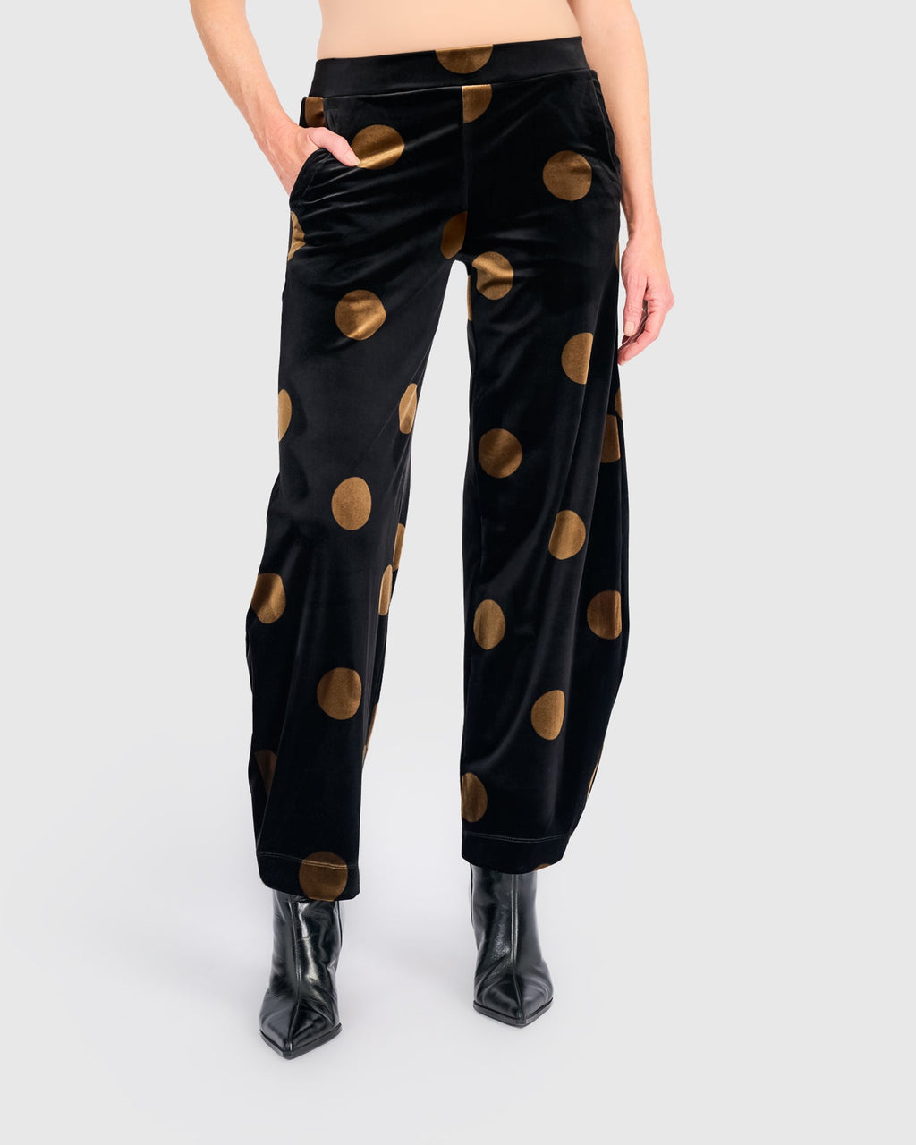 Alembika Velvet Pants in Eclipse
