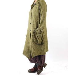  Bodil Coat in Matcha