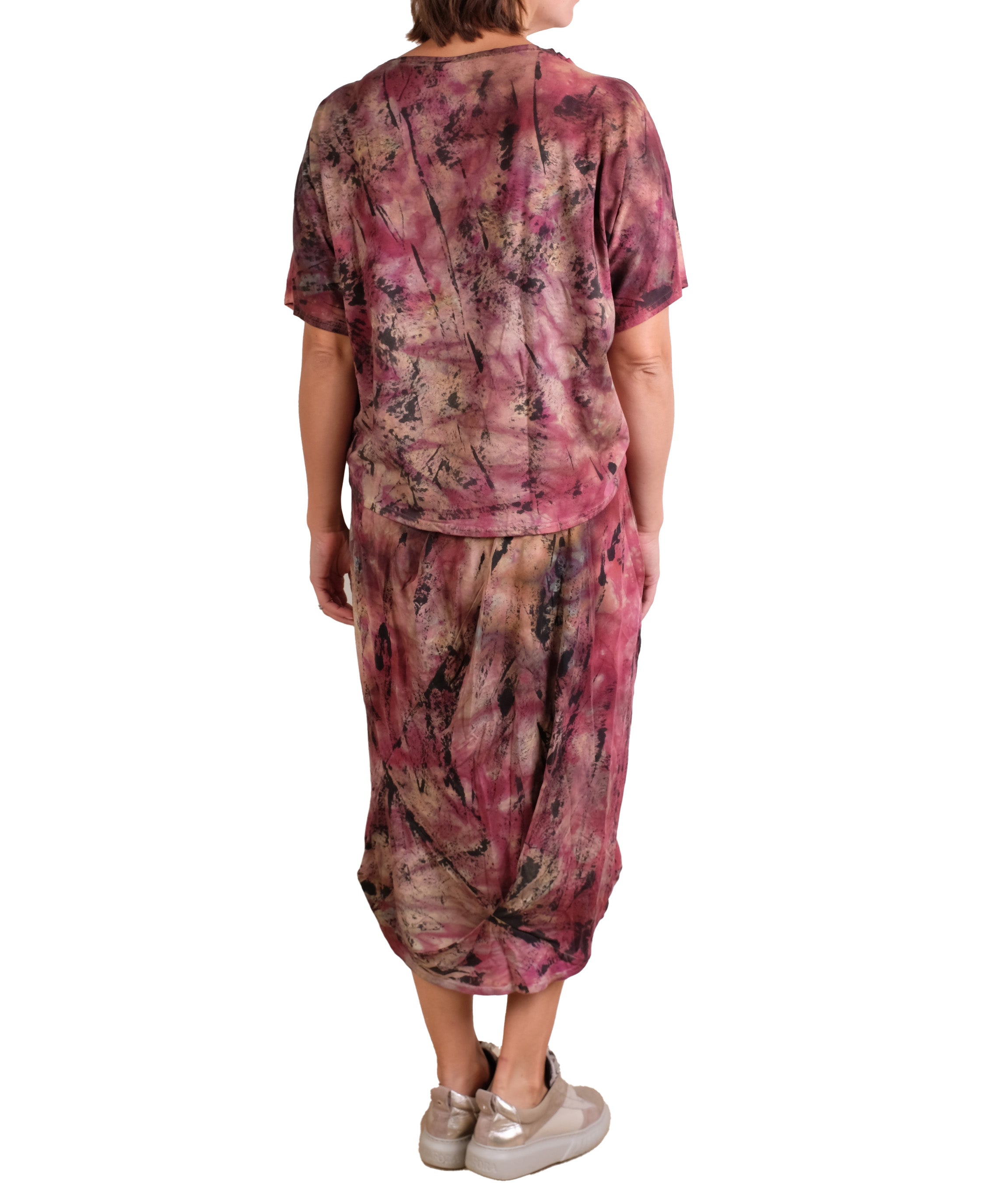 Cynthia Ashby Rome Skirt in Damask