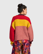 Alembika Knit Sweater in Ruby
