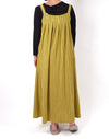 MXM Piper Dress in Lemon/Black Stripe Pique