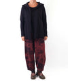 Grizas Printed Cotton Terry Pants