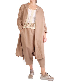  Loyko "Application" Coat in Camel